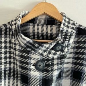 Le Chateau plaid spring coat